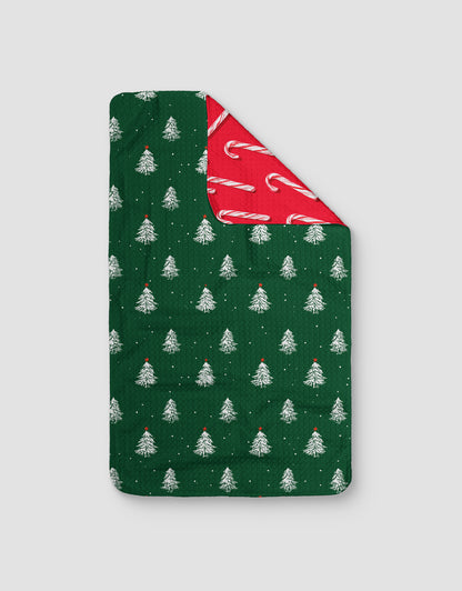 Candy Cane Christmas Trees Reversible