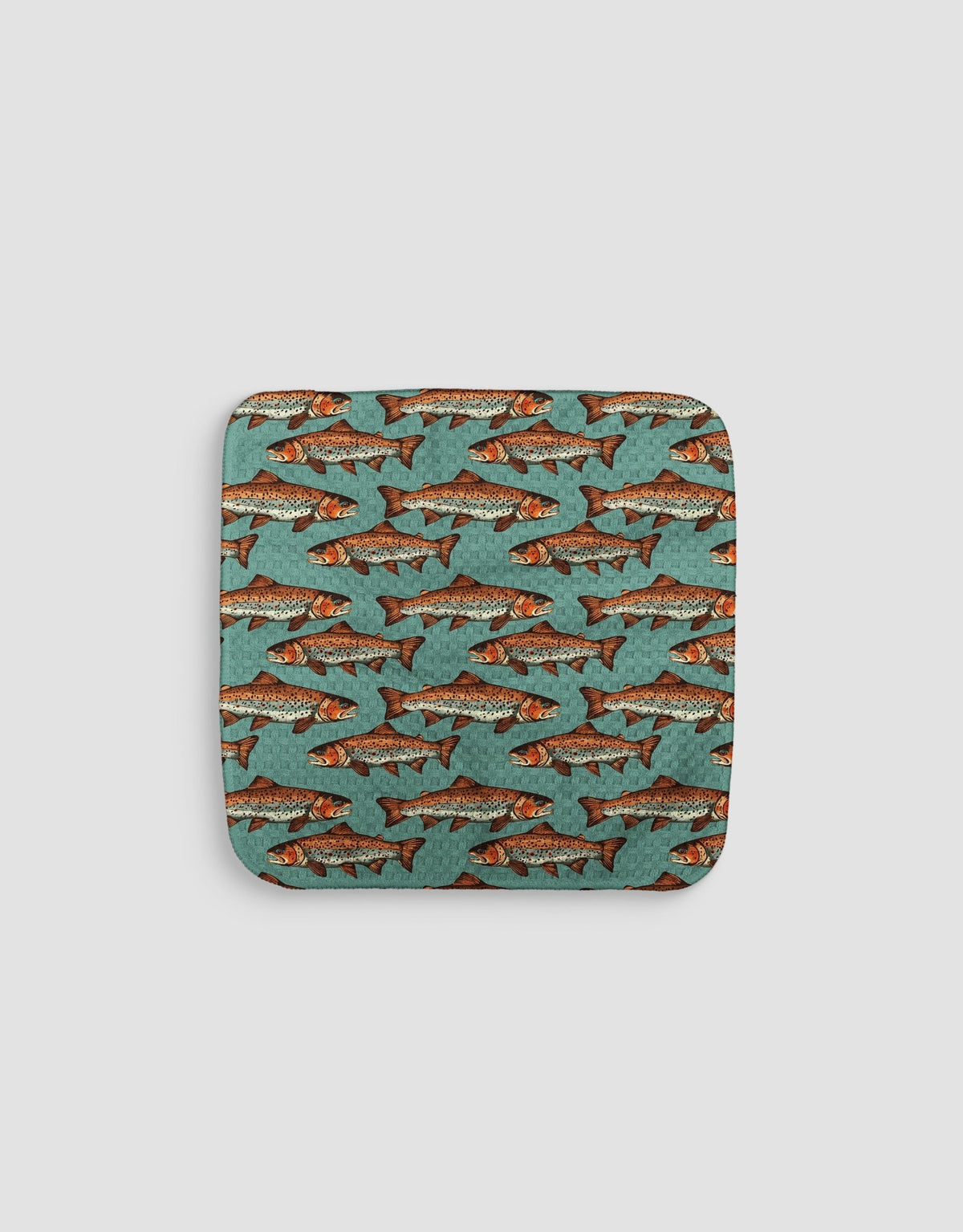 Trout Dishcloth - Loom Loom