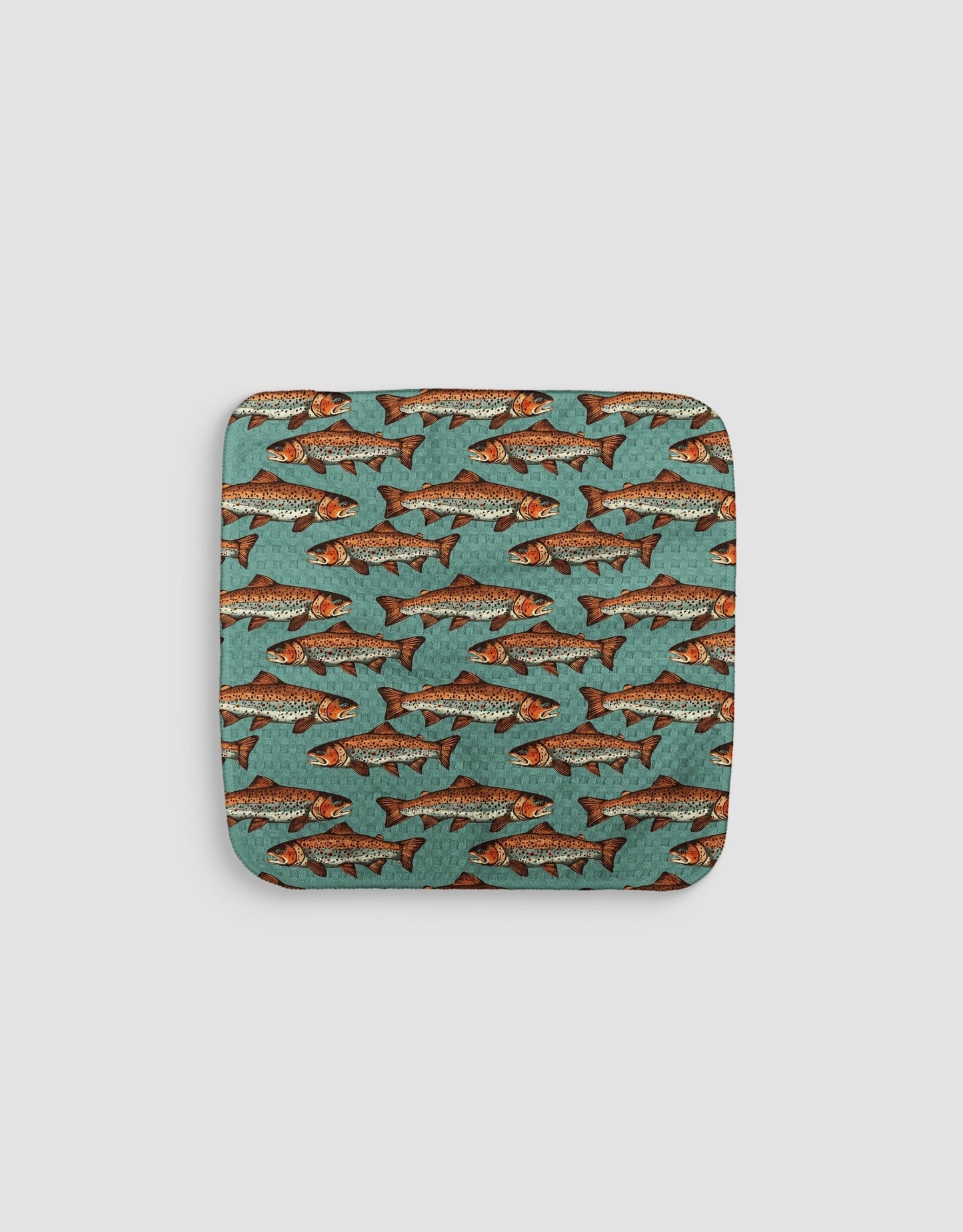 Trout Dishcloth - Loom Loom
