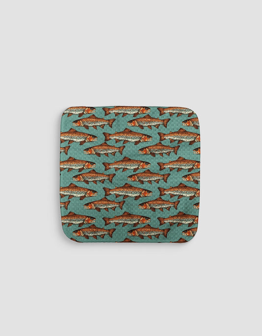 Trout Dishcloth - Loom Loom