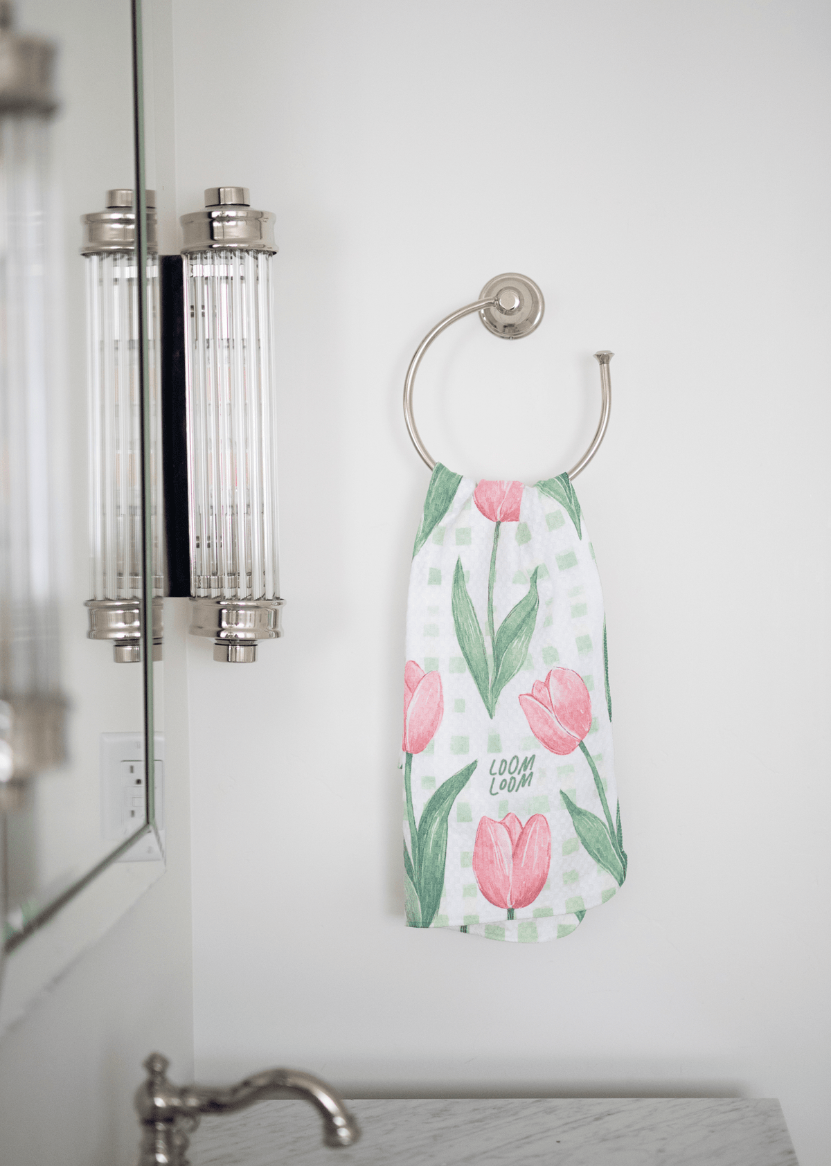 Tulips Gingham - Loom Loom