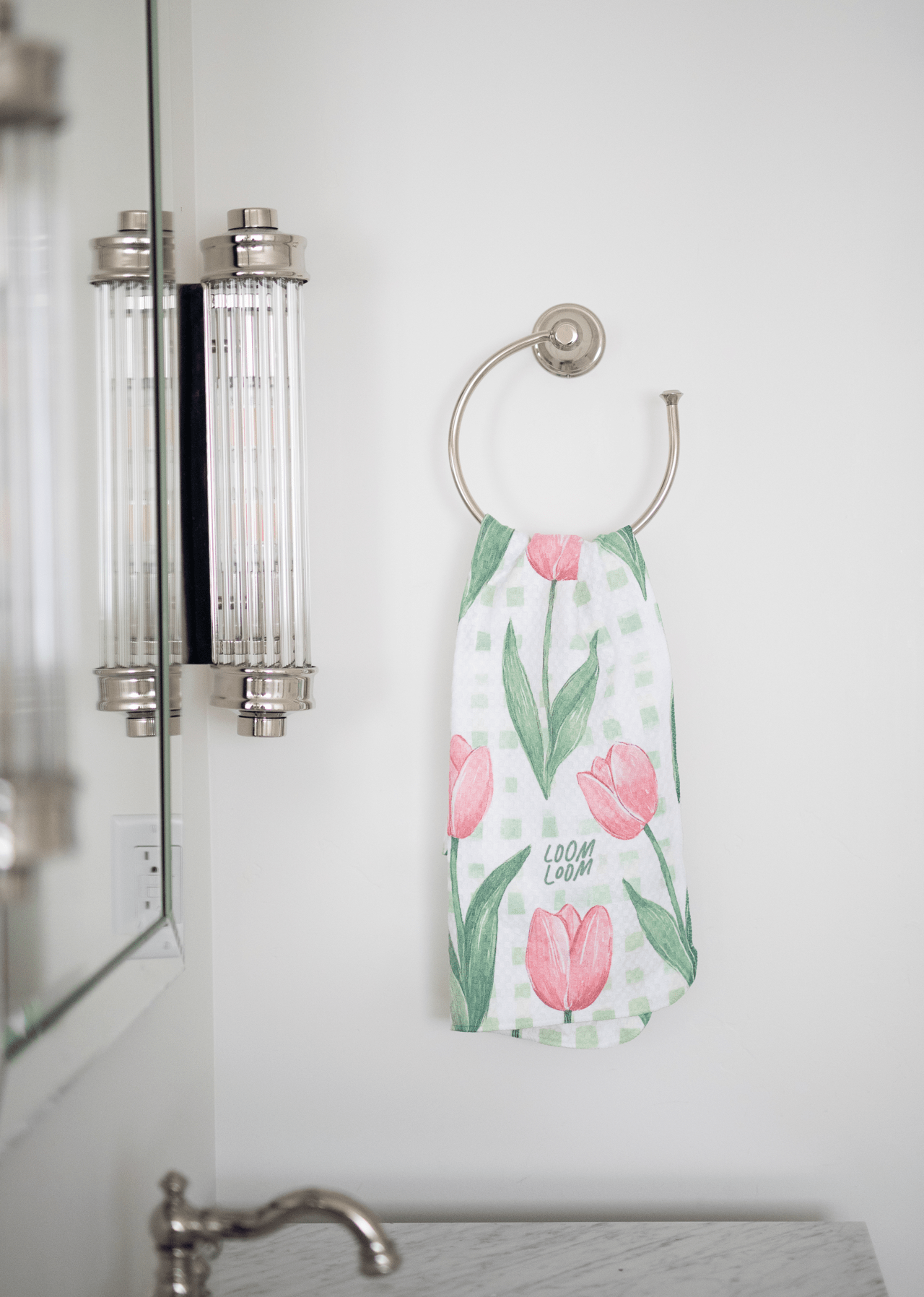 Tulips Gingham - Loom Loom