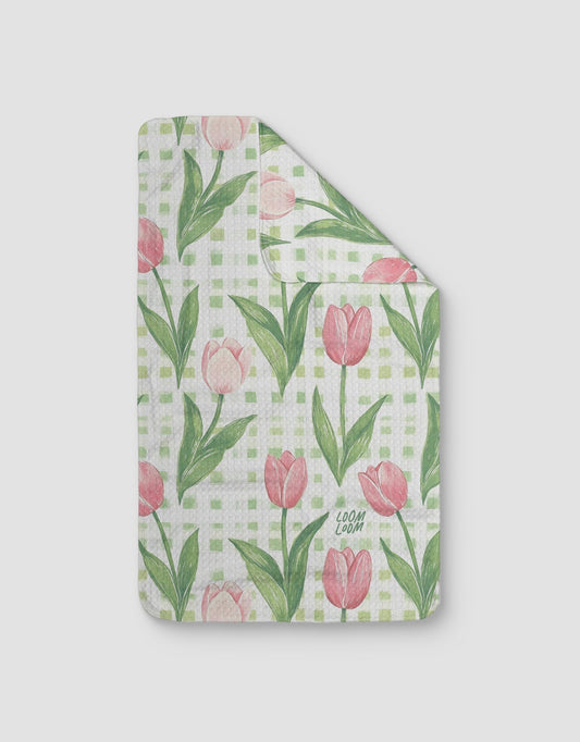 Tulips Gingham - Loom Loom