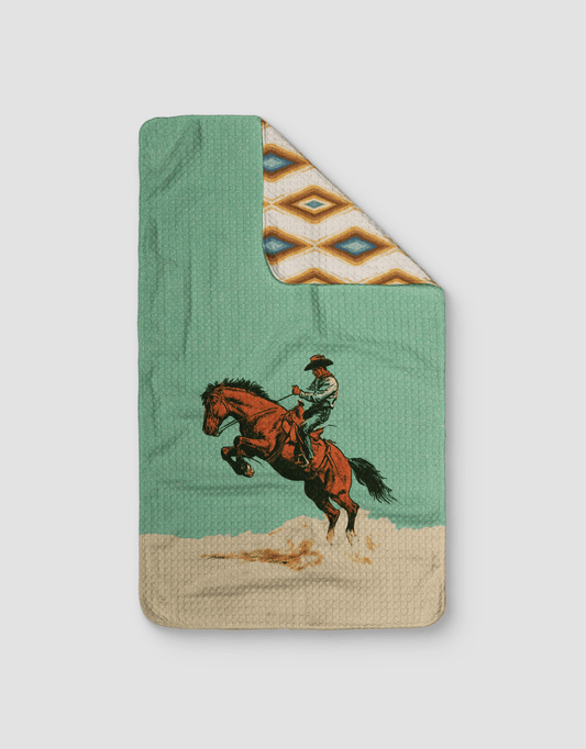 Turquoise Rider Reversible - Loom Loom