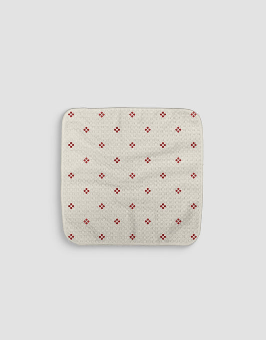 Vintage Clovers Dishcloth by MotherMustHaves - Loom Loom