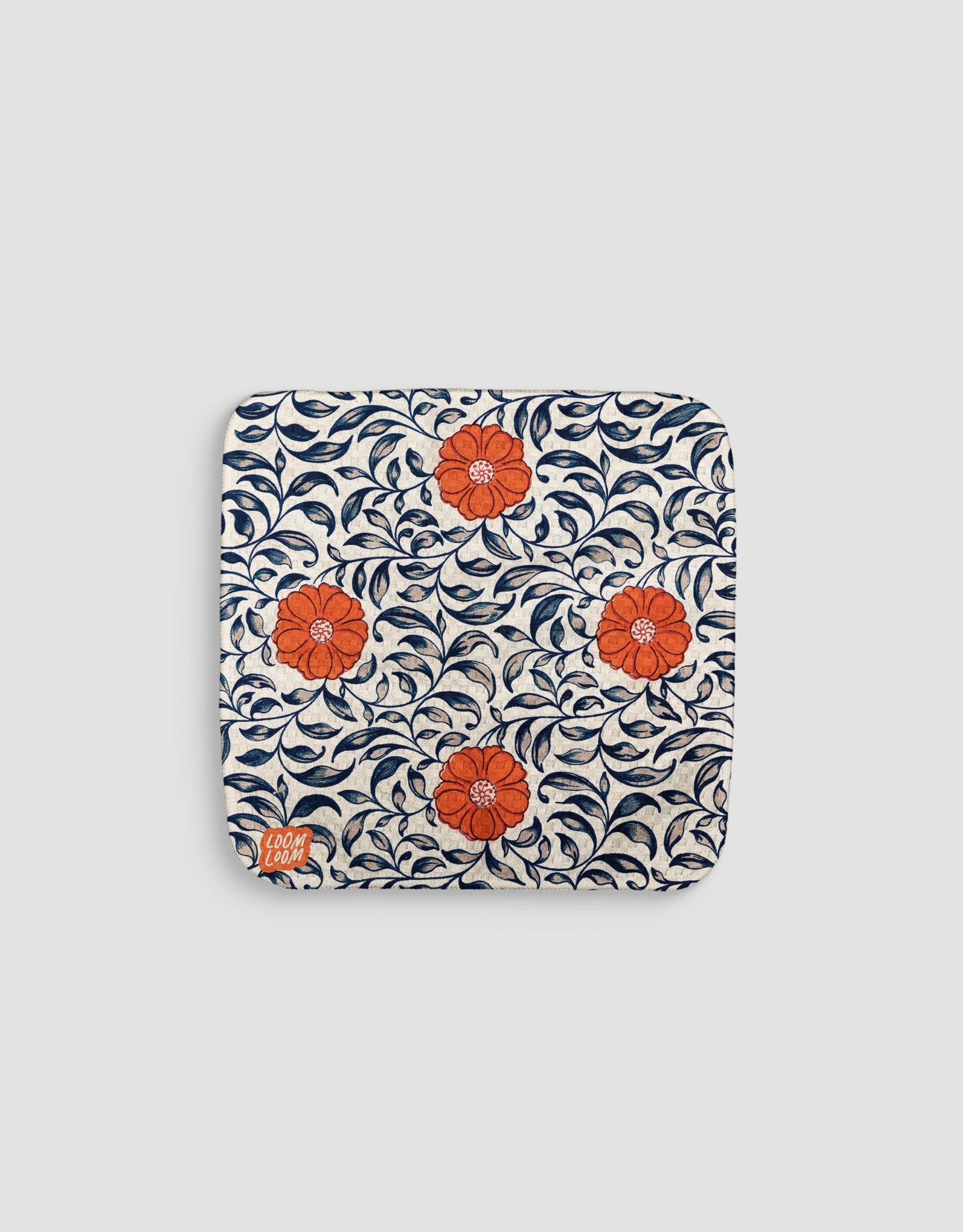 Vintage Floral Dishcloth - Loom Loom