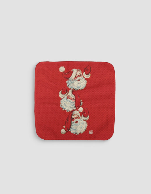 Vintage St. Nick Dishcloth - Loom Loom