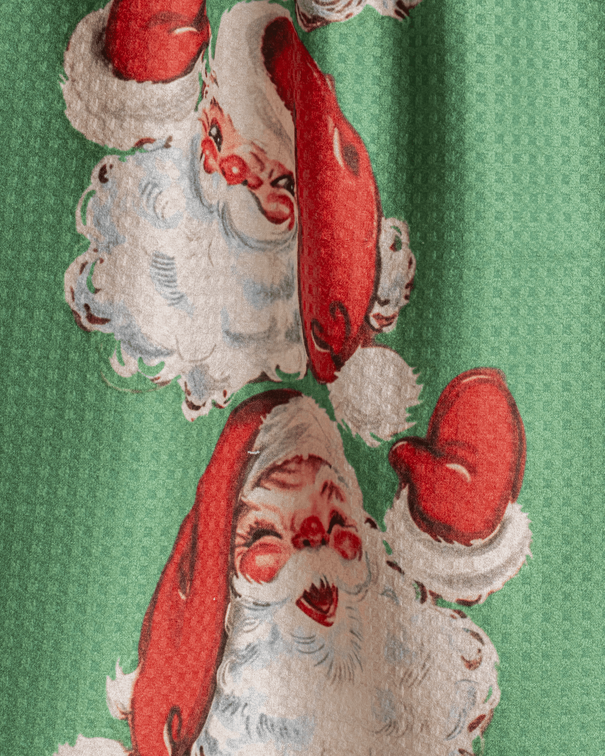 Vintage St. Nick Green Reversible - Loom Loom