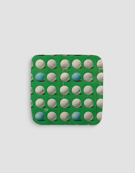 Vintage Golf Balls Dishcloth