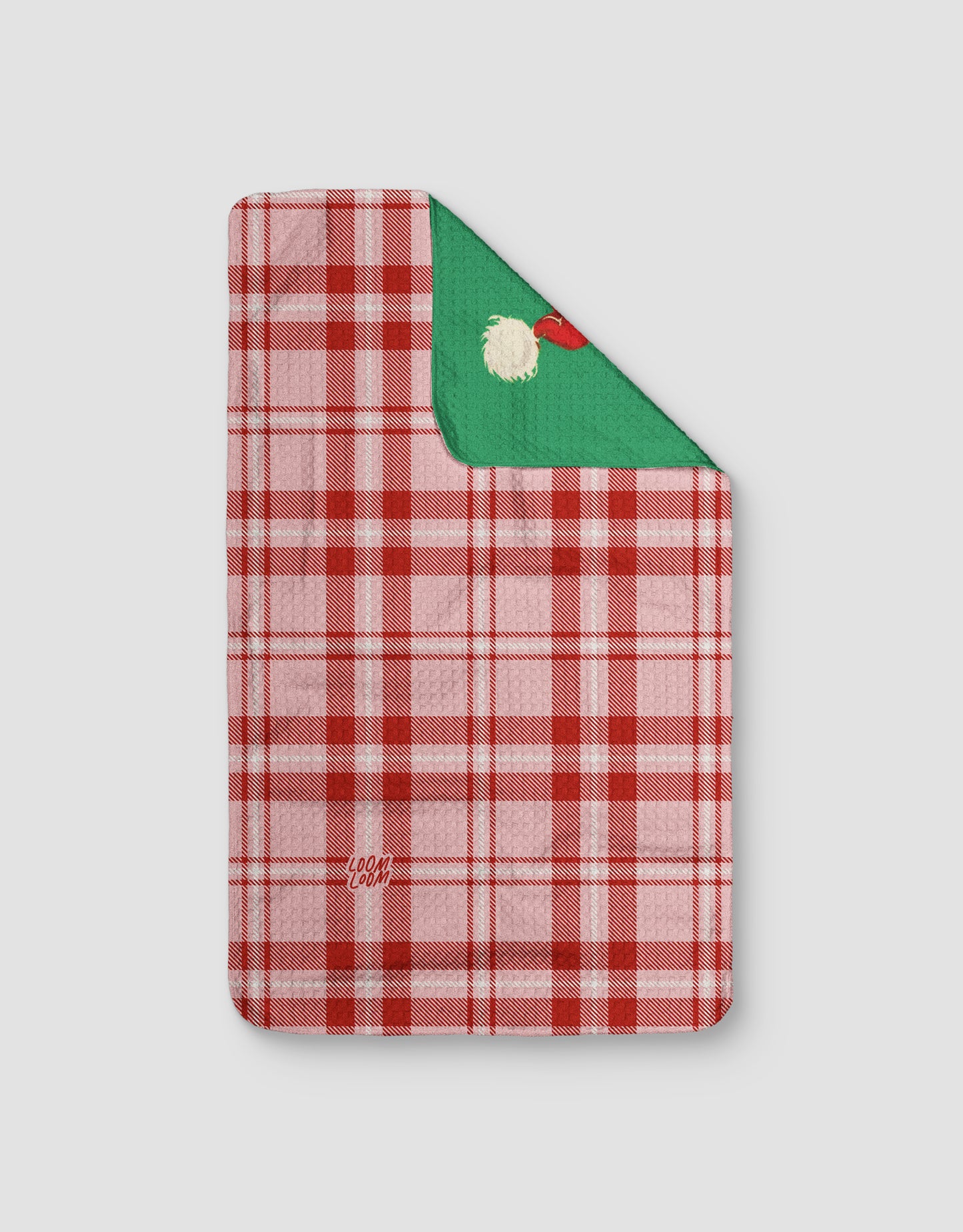 Vintage St. Nick Green Reversible