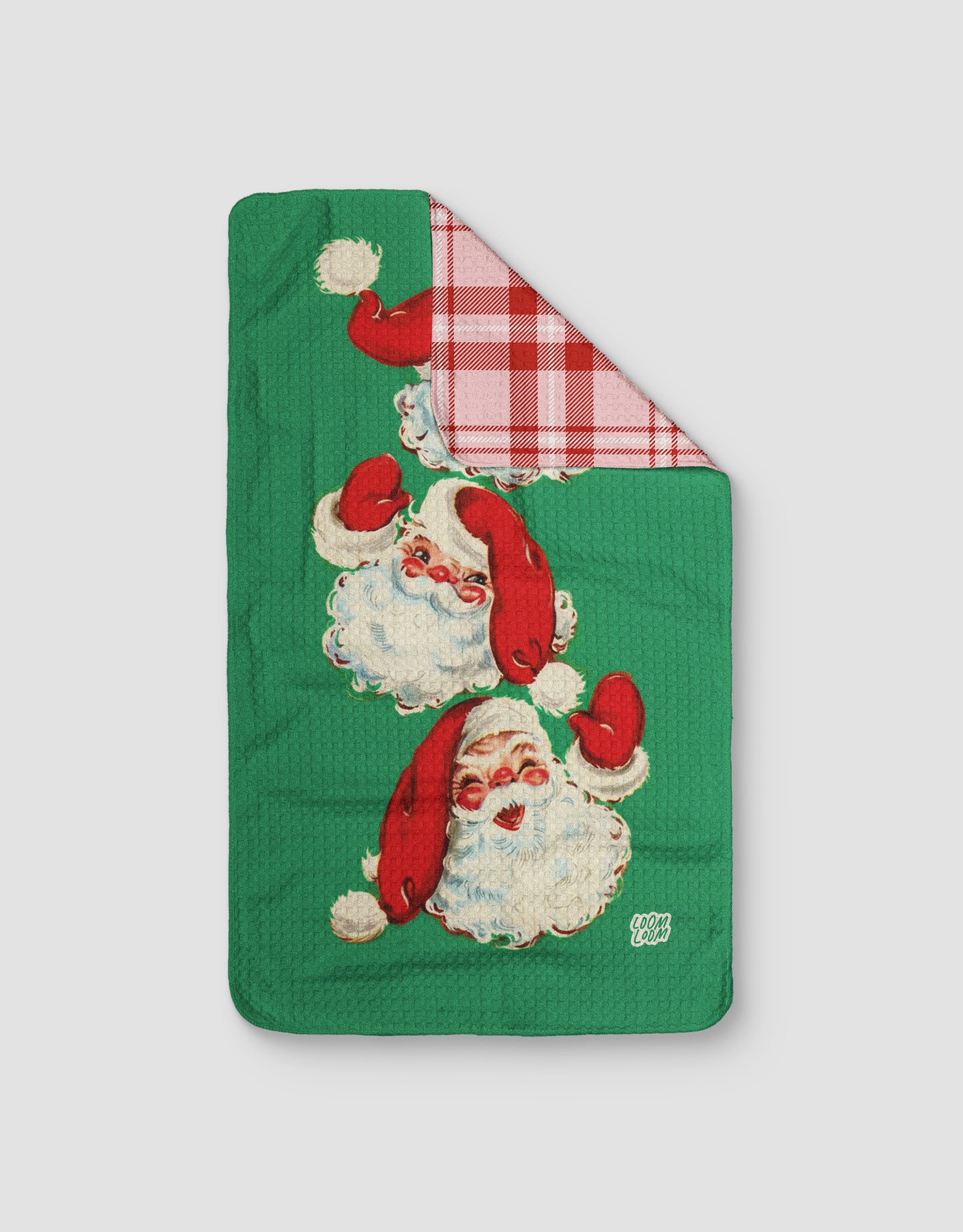 Vintage St. Nick Green Reversible