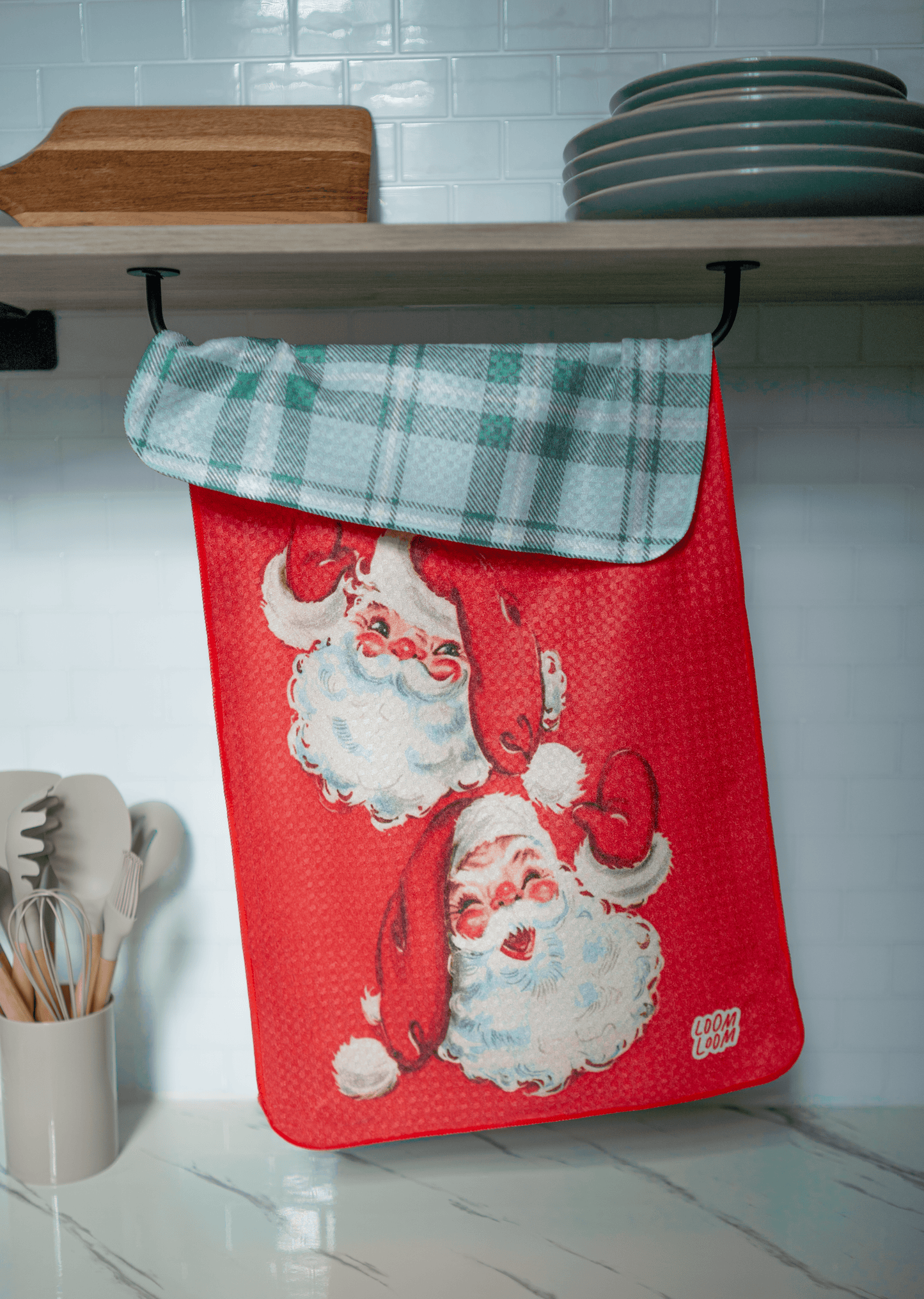 Vintage St. Nick Reversible