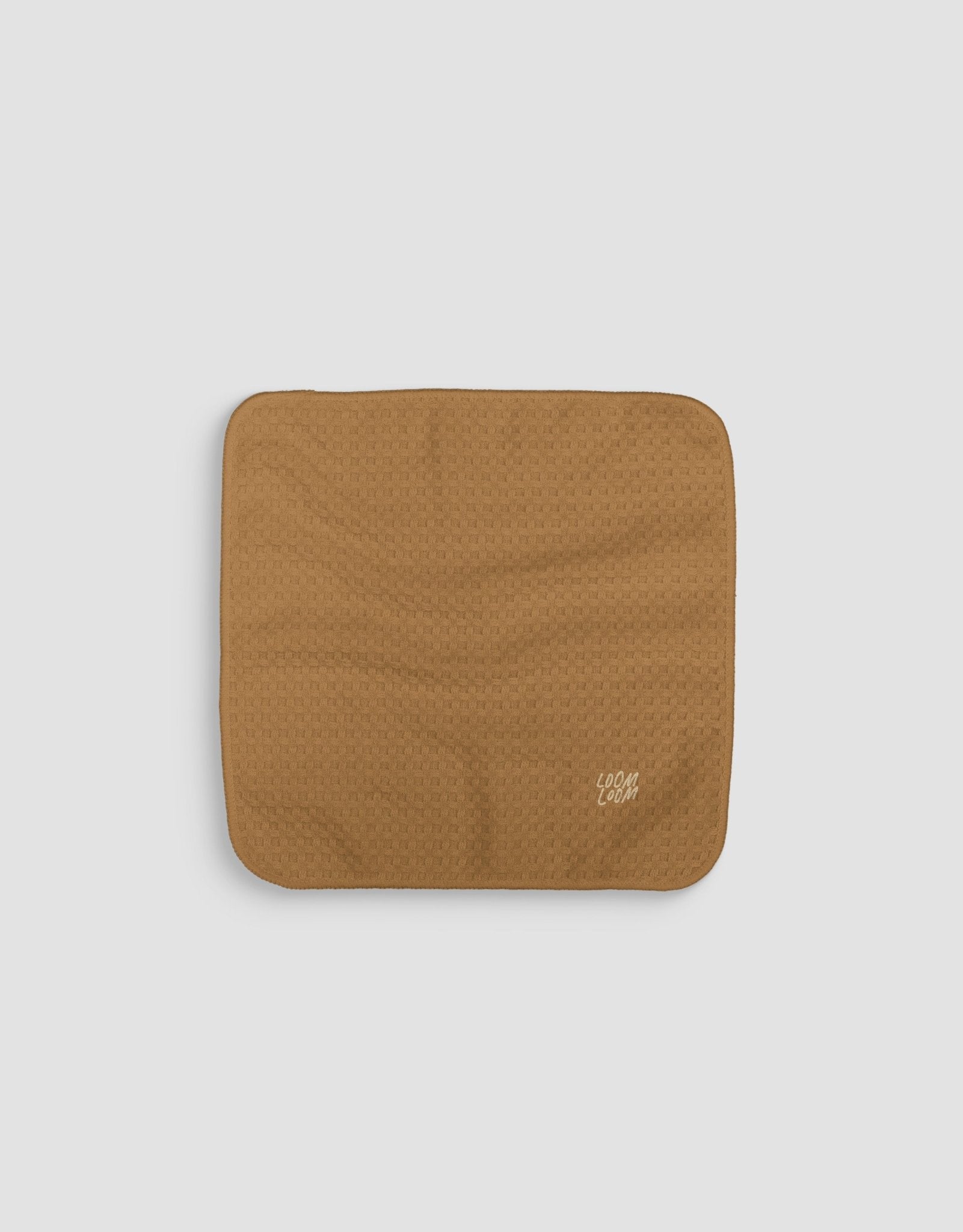 Warm Caramel Brown Dishcloth - Loom Loom