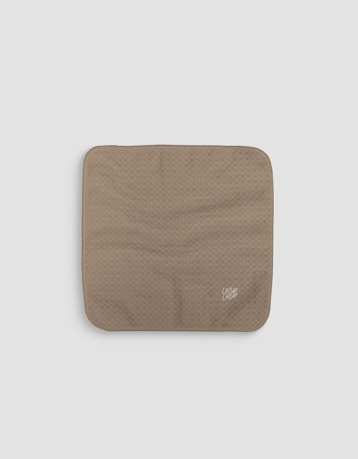 Warm Tan Dishcloth - Loom Loom
