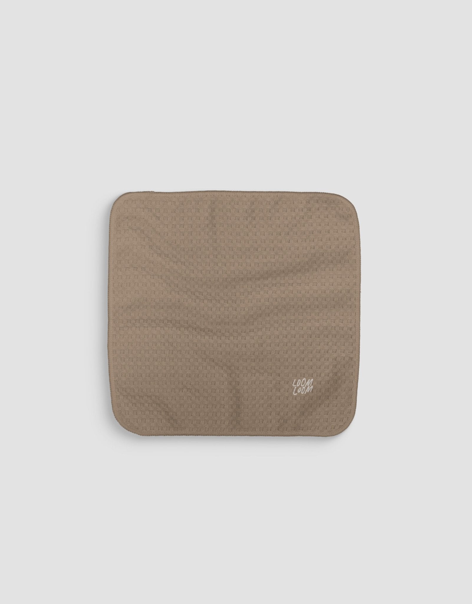Warm Tan Dishcloth - Loom Loom