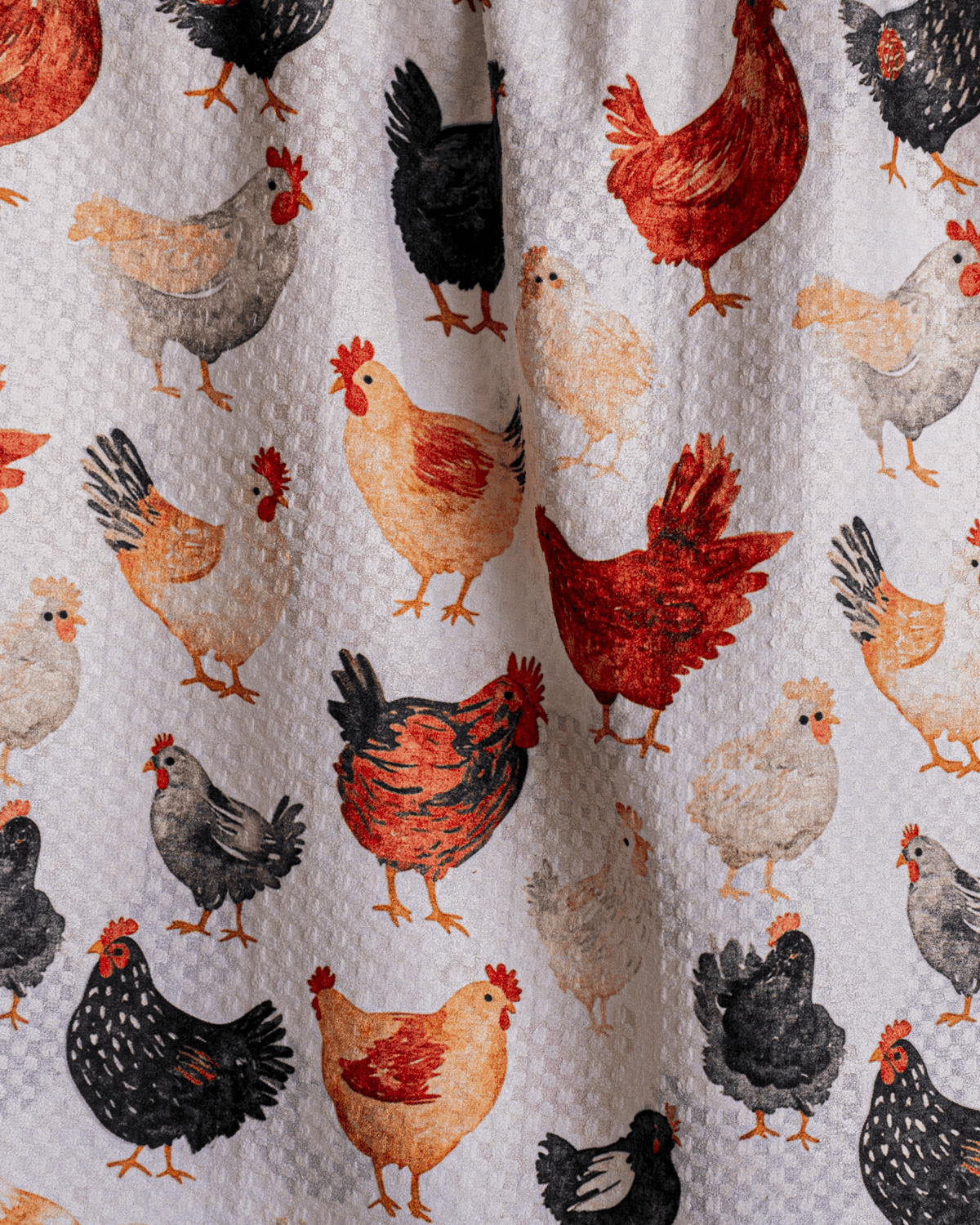 Watercolor Chickens - Loom Loom