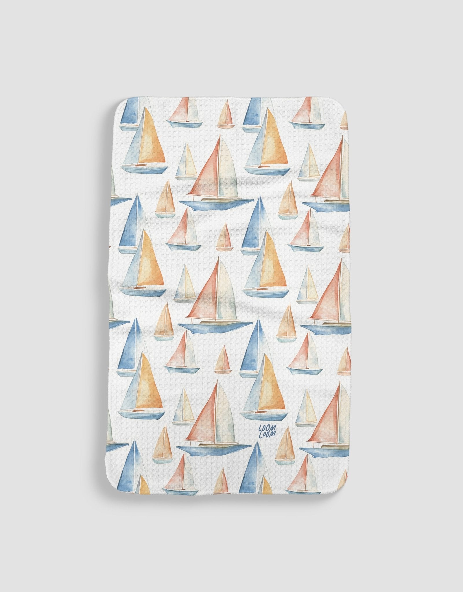 Watercolor Sailboats - Loom Loom