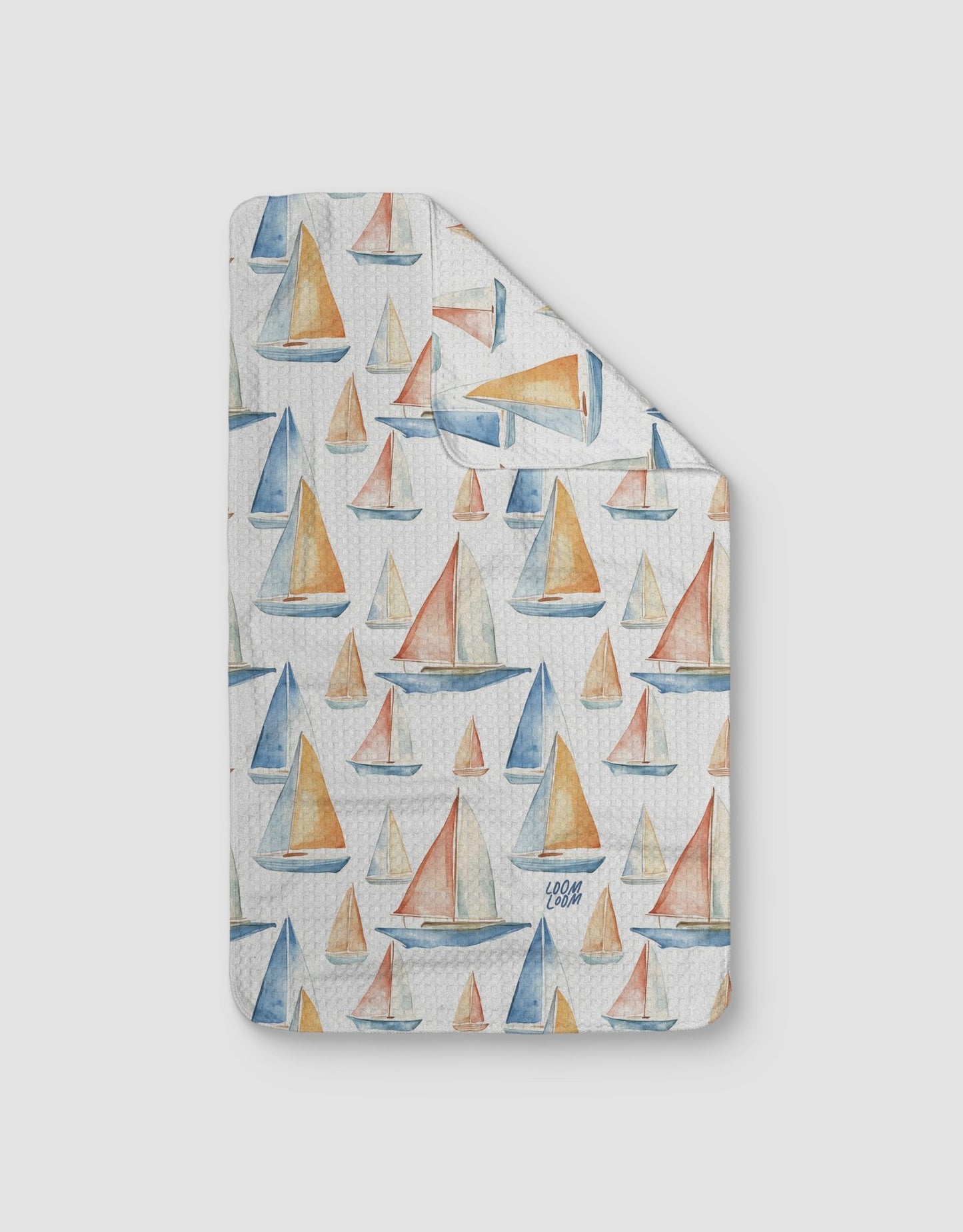 Watercolor Sailboats - Loom Loom