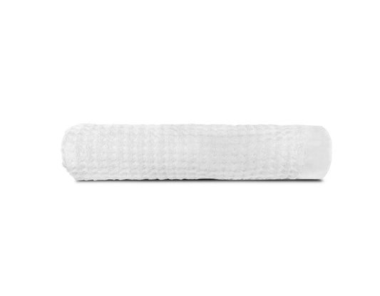 White Waffle Bath Sheet - Loom Loom