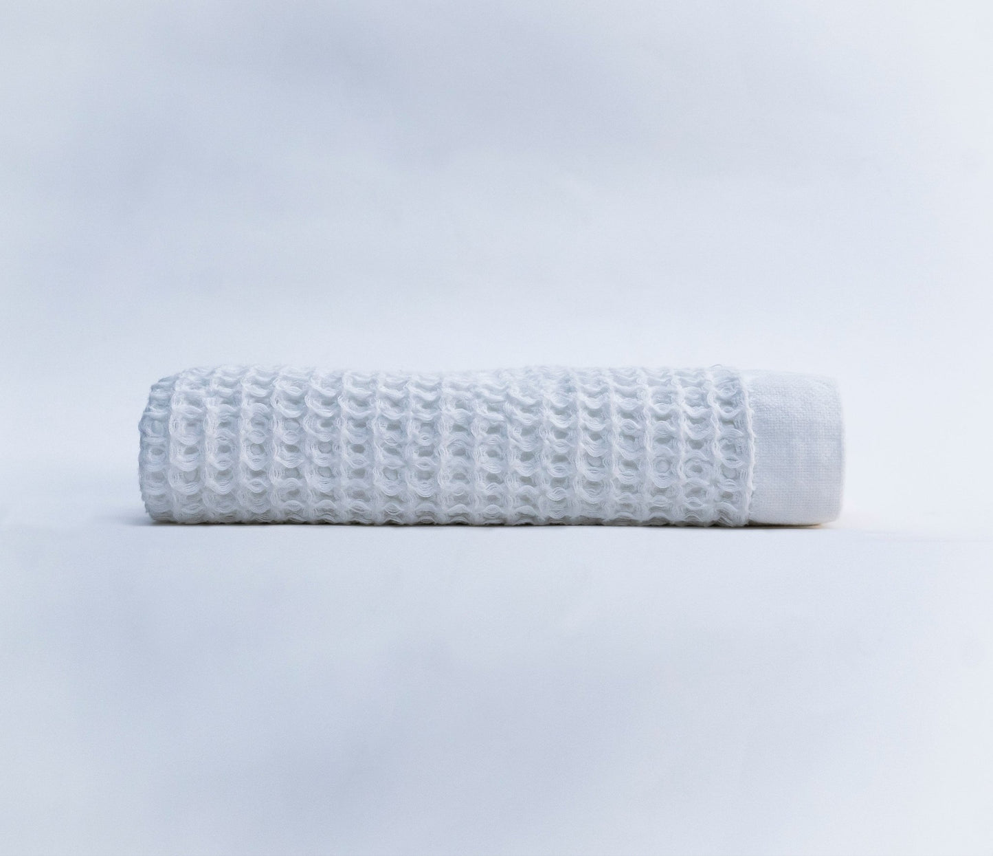 White Waffle Bath Towel - Loom Loom