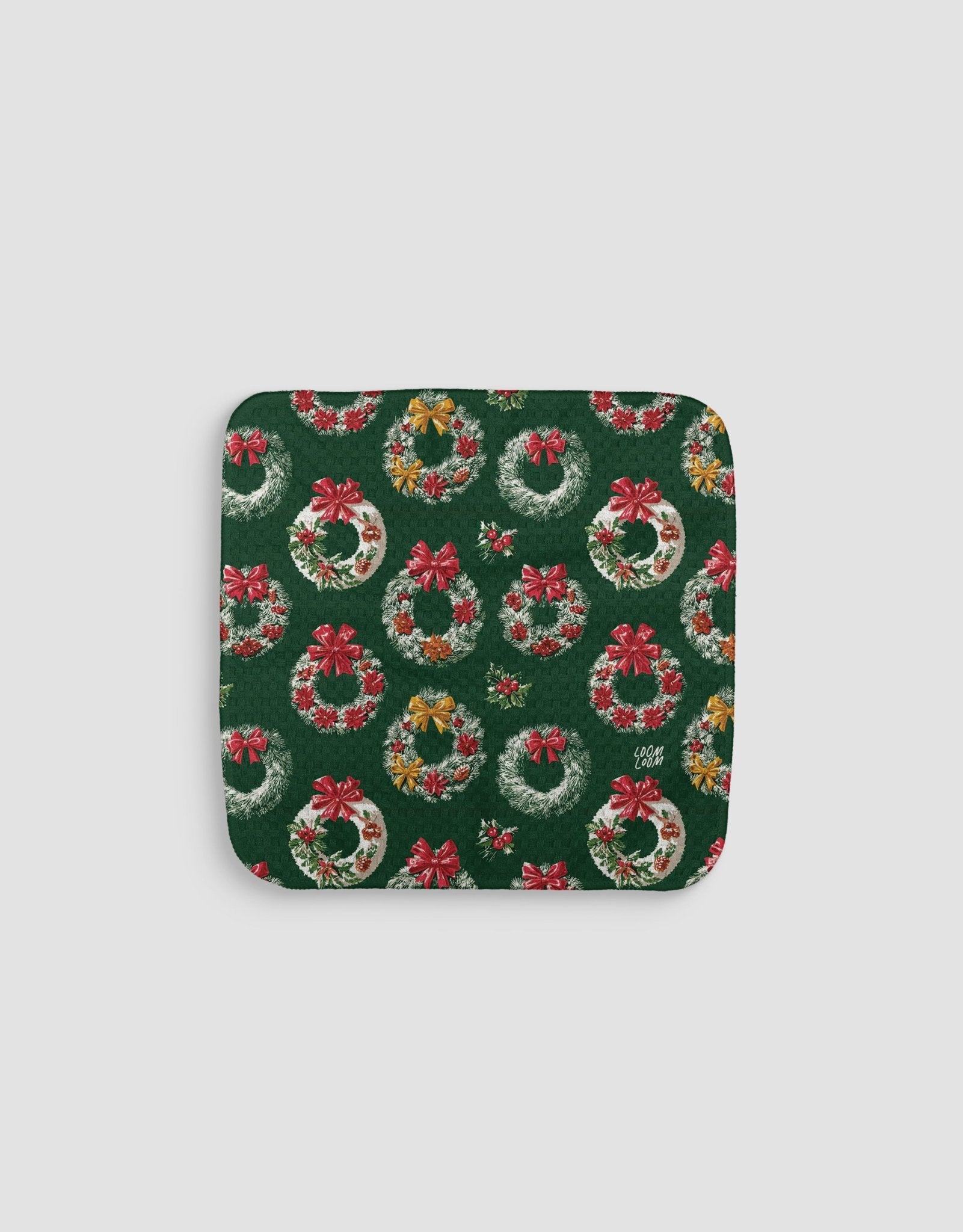 Wreaths Dishcloth - Loom Loom