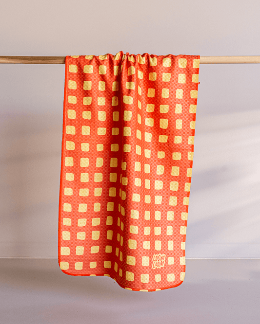 Yellow Squares - Loom Loom