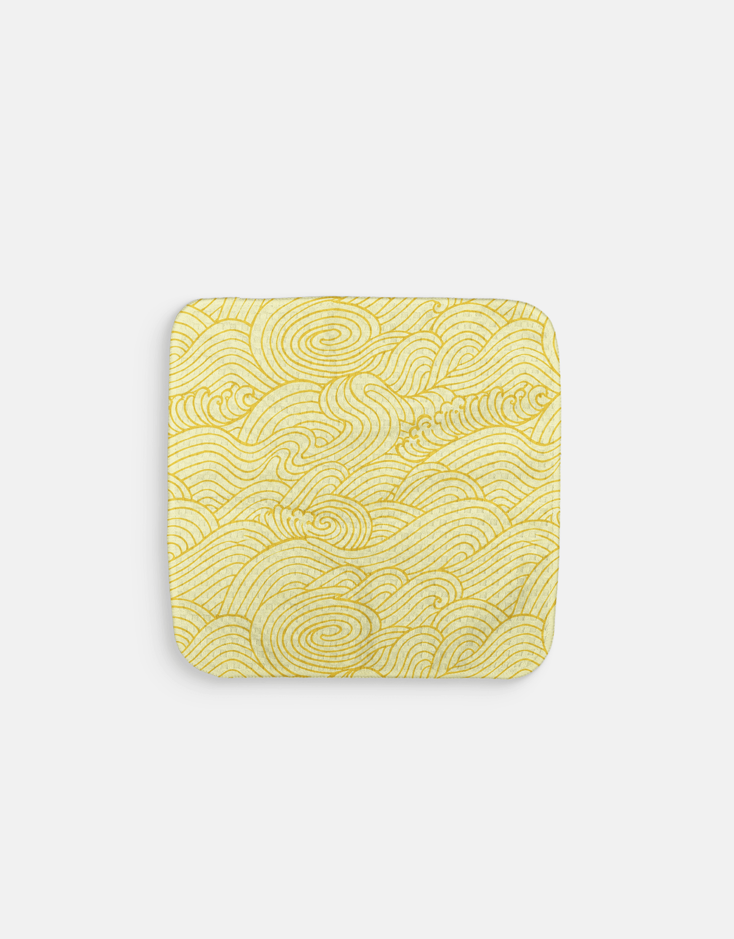 Yellow Waves Dishcloth - Loom Loom